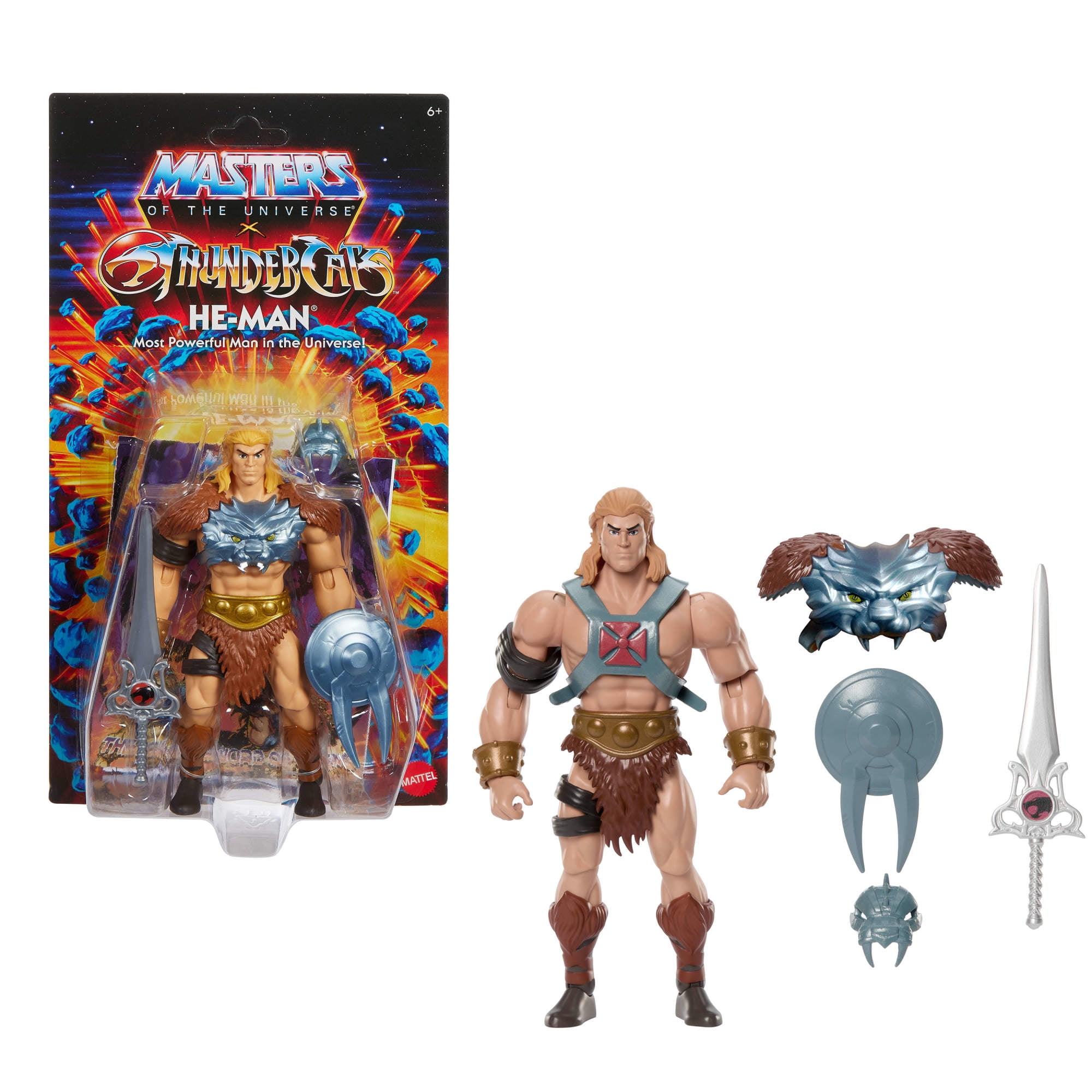 Masters of the Universe, ThunderCats He-Man Action Figure, 5.5