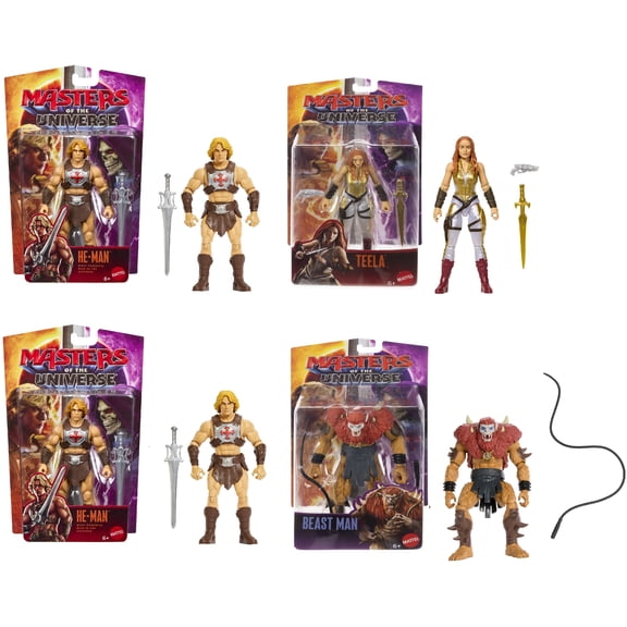 Masters of the Universe 2026 4-Piece Action Figure B Assortment
