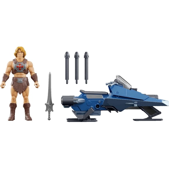 Masters of the Universe 2026 Movie He-Man & Sky Sled Action Figure & Vehicle