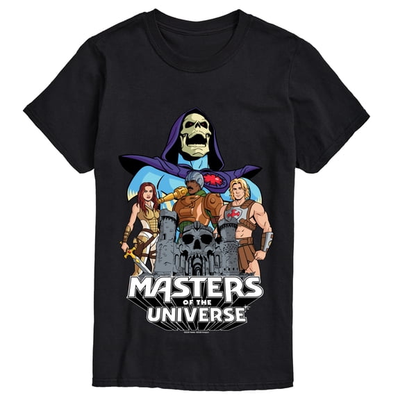 Masters of the Universe - Character Collage Short Sleeve Graphic T-Shirt