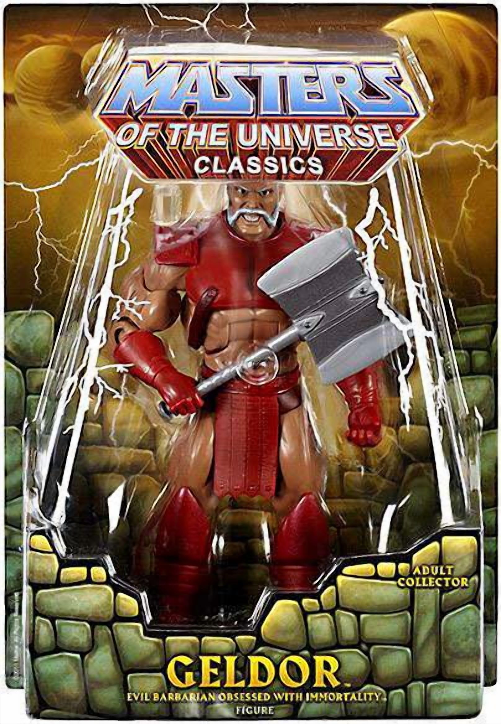 Masters of the Universe Classics Geldor Action Figure 2013 Mattel No. Y3191 NEW