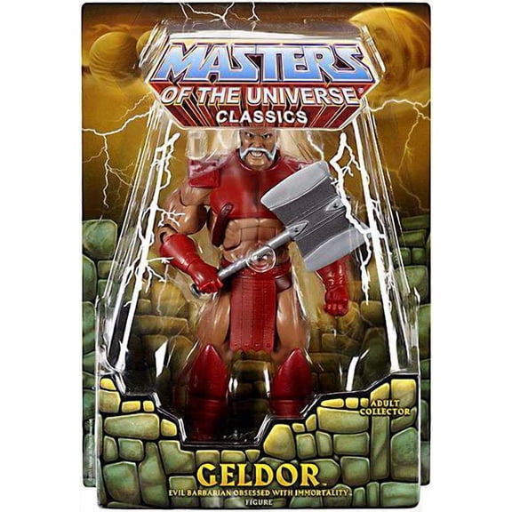 Masters of the Universe Classics Geldor Action Figure 2013 Mattel No. Y3191 NEW