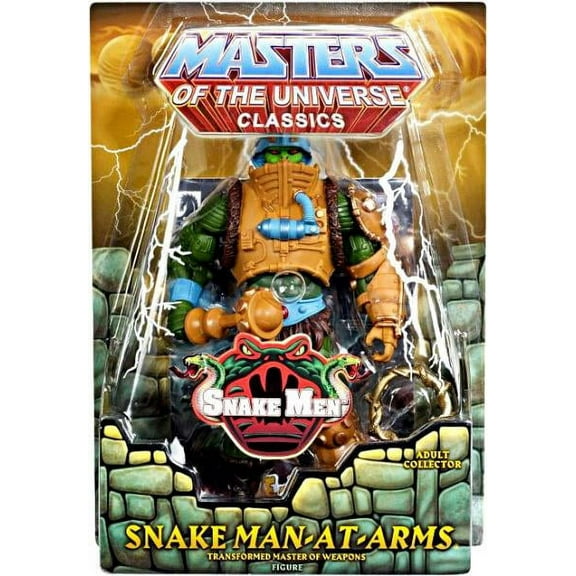 Masters of the Universe Classics Snake Man-at-Arms Action Figure Mattel W8914