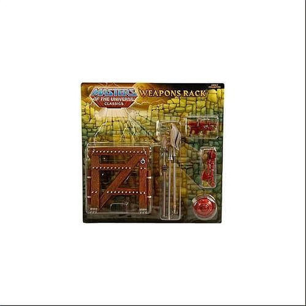 Masters of the Universe Club Eternia Weapons Rack Action Figure Weapons
