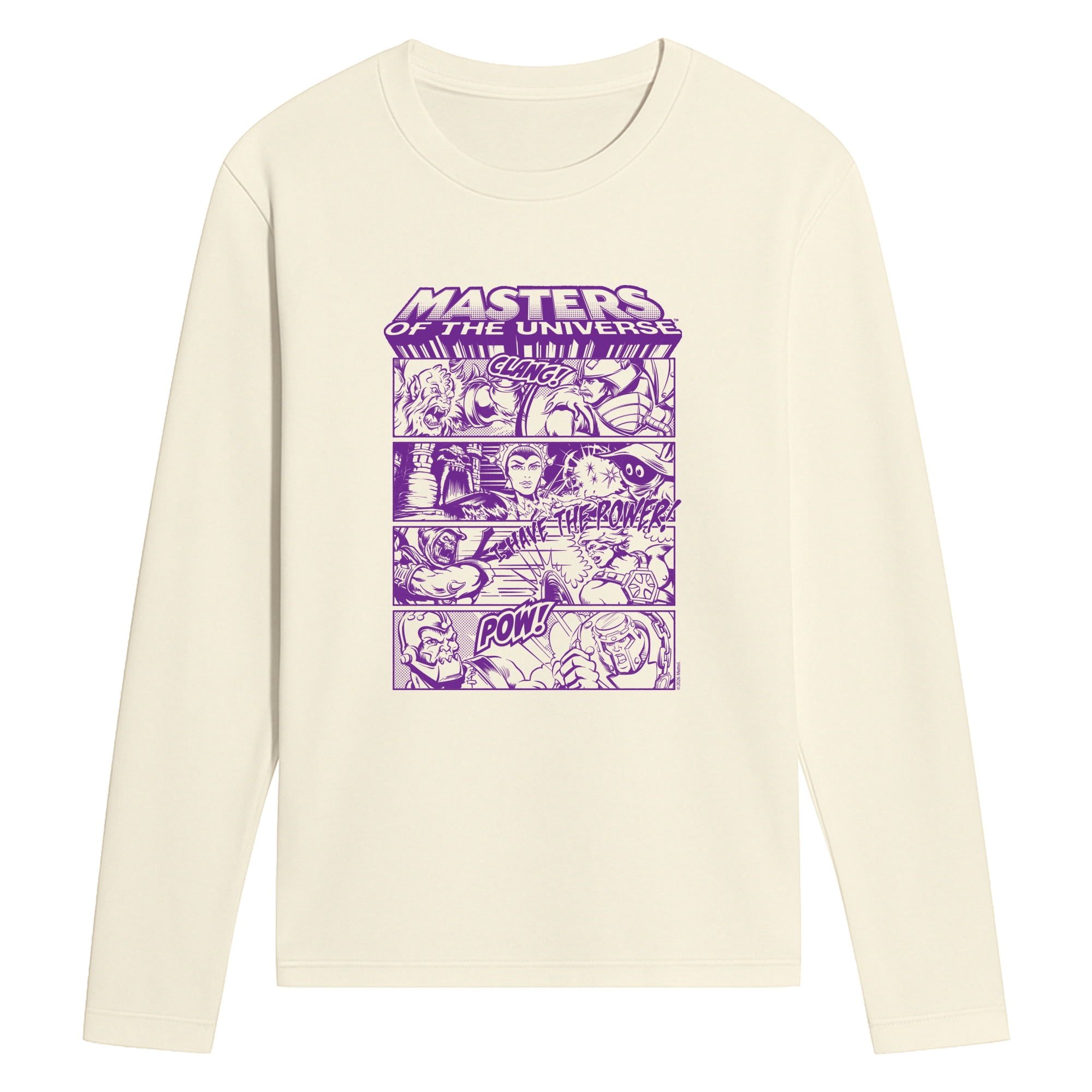 Masters of the Universe - Comic Panels Men's Long Sleeve Graphic T ...