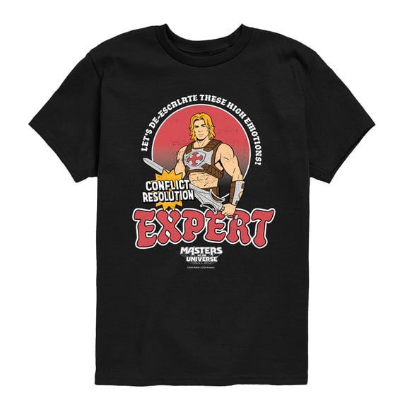 Masters of the Universe - Conflict Resolution Expert - Youth Boys Short Sleeve Graphic T-Shirt