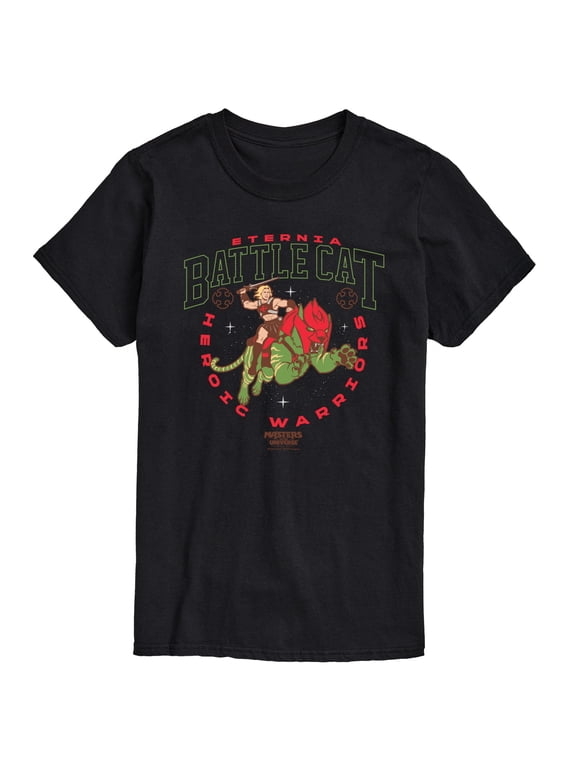 - Eternia Battle Cat Men's Short Sleeve Graphic T-Shirt