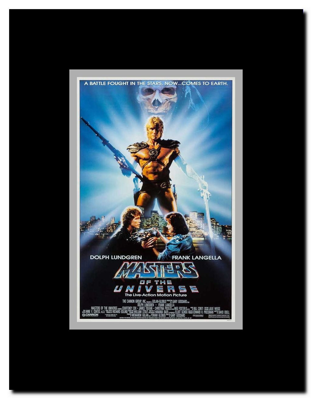 Masters of the Universe Framed Movie Poster