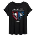 thumbnail image 1 of Masters of the Universe - Hang On Evil-Lyn Teela Oversized Graphic T-Shirt, 1 of 5