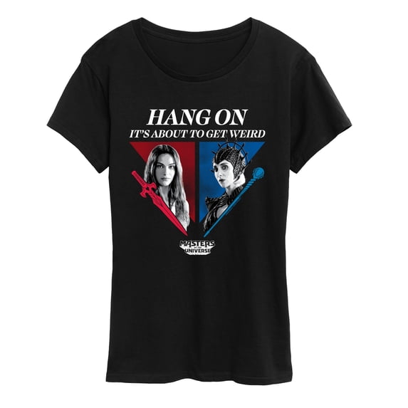 Masters of the Universe - Hang On Evil-Lyn Teela Women's Short Sleeve Graphic T-Shirt
