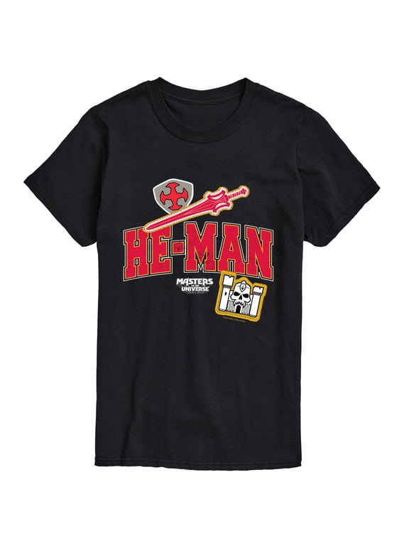 - He-Man Faux Patches Men's Short Sleeve Graphic T-Shirt