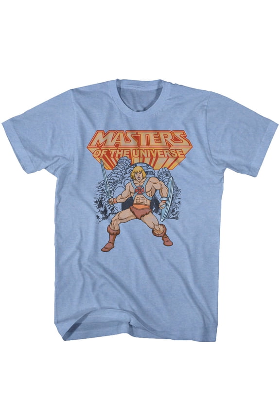Masters of the Universe He-Man Light Blue T-Shirt