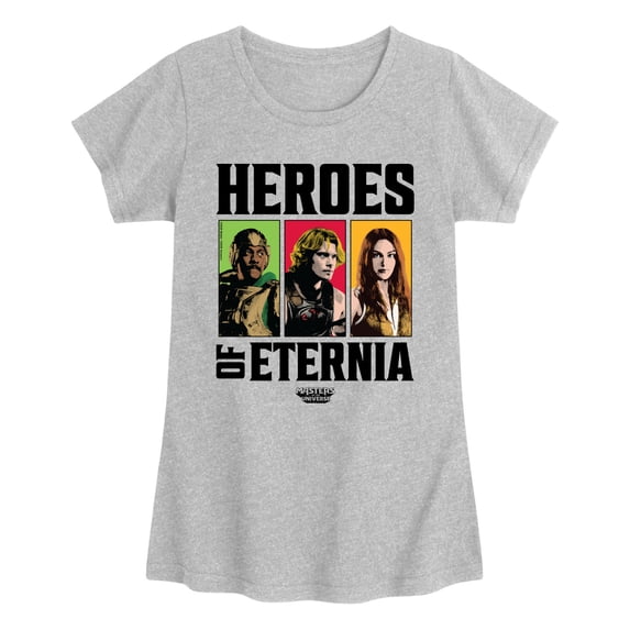 Masters of the Universe - Heroes of Eternia - Youth Girls Fitted Short Sleeve T-Shirt