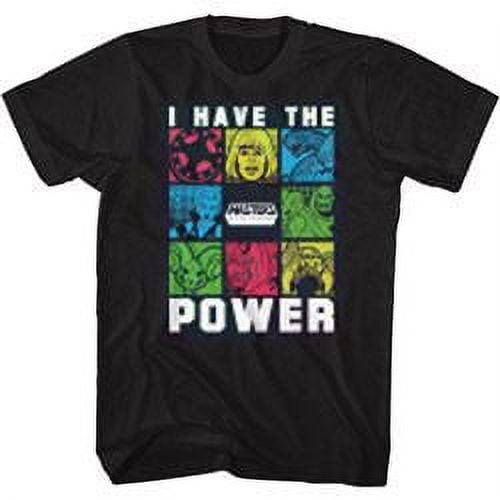 Masters of the Universe I Have The Power Boxes Navy T-Shirt