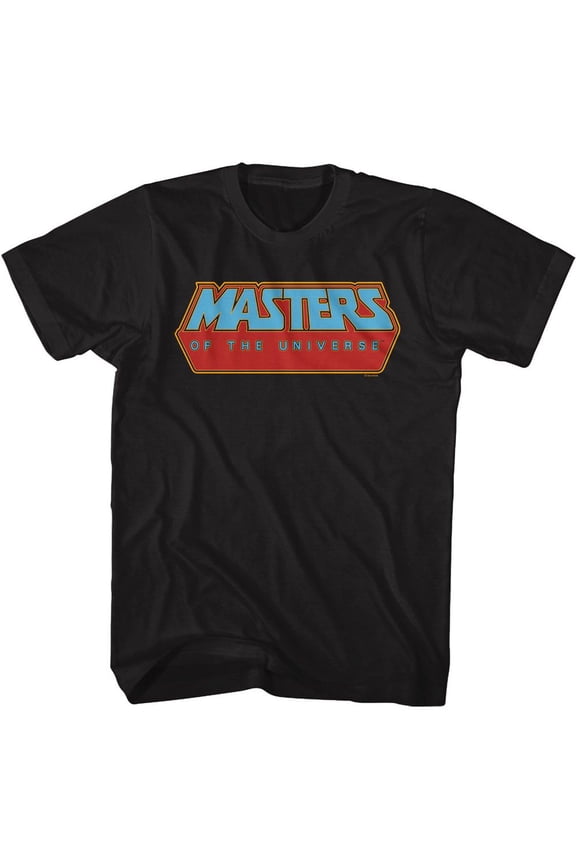 Masters of the Universe Logo Black T-Shirt