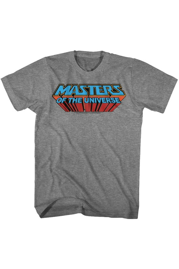 Masters of the Universe Logo Retro Graphite T-Shirt