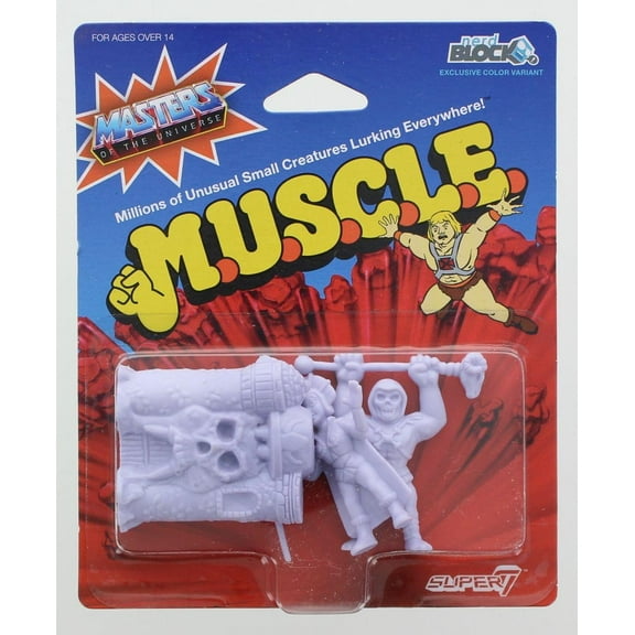 Masters of the Universe M.U.S.C.L.E. 3-Pack: Skeletor II, Castle Greyskull, Evil Lyn