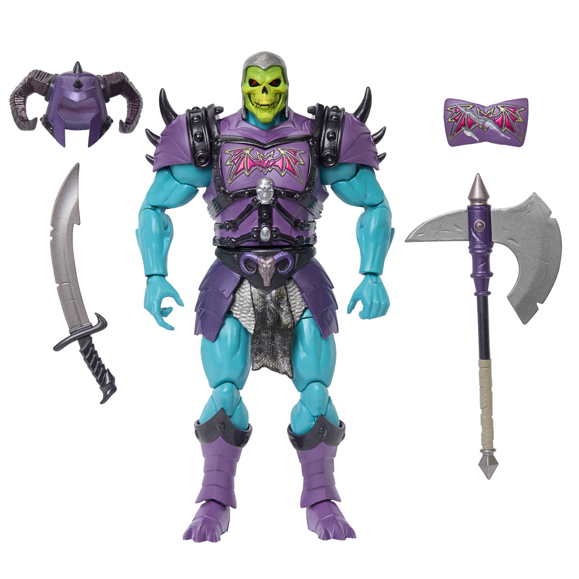 Masters of the Universe Masterverse New Eternia Battle Armor Skeletor Action Figure Toy Villain