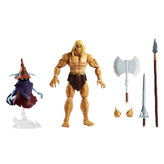 Masters of the Universe Masterverse Revelation Savage He-Man Action Figure, 7-in Collectible