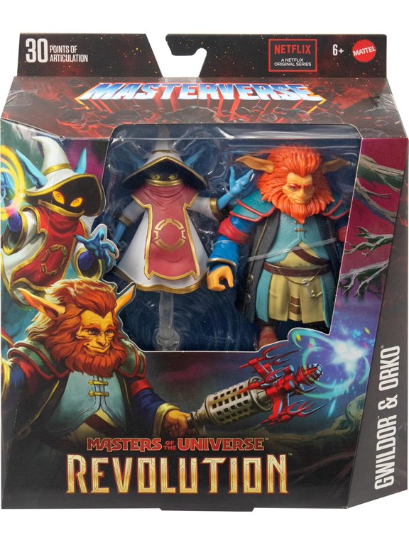 Masterverse Revolution Orko and Gwildor Action Figure 2-Pack