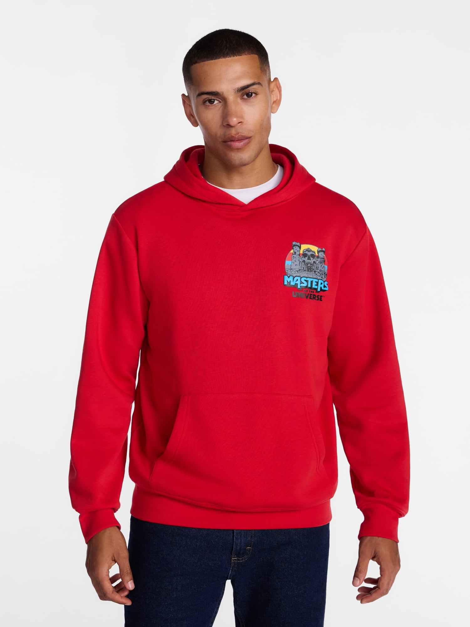 Masters of the Universe Men's and Big Men's Castle Grayskull Graphic Hoodie, Sizes S-3XL