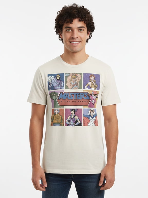 , Men's & Big Men's Graphic Tee, He Box, Sizes S-3XL