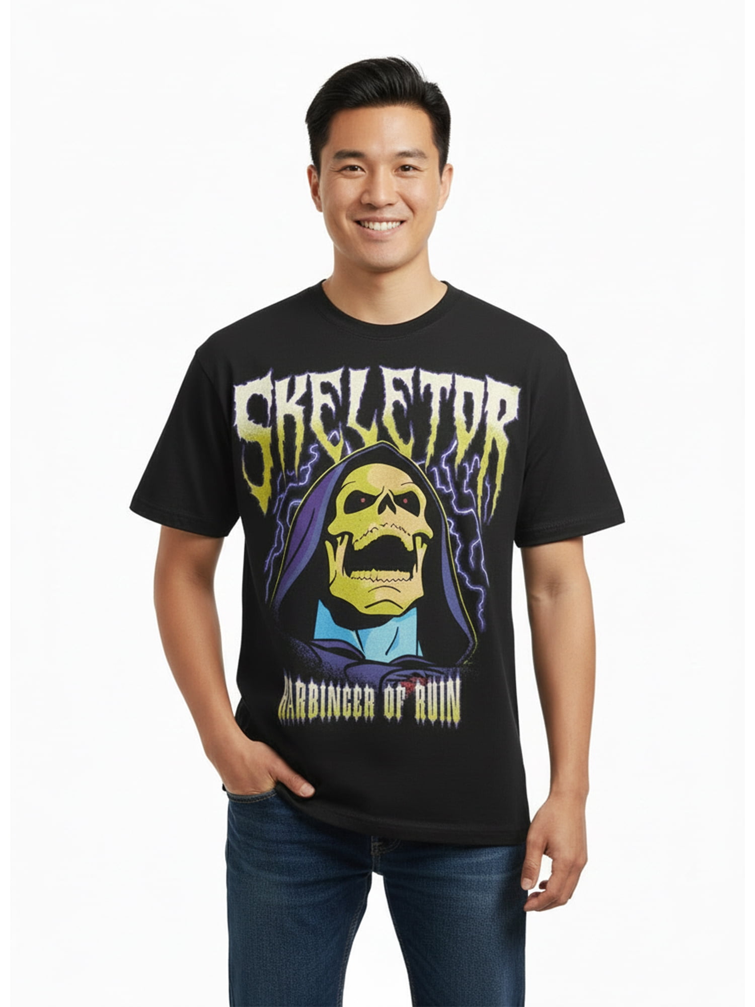 Masters of the Universe, Men's & Big Men's Graphic Tee, Metaltor Head, Sizes S-3XL