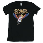 Masters of the Universe Mens T-Shirt - SHE-RA SHERA Rides Swift Wind (Small)