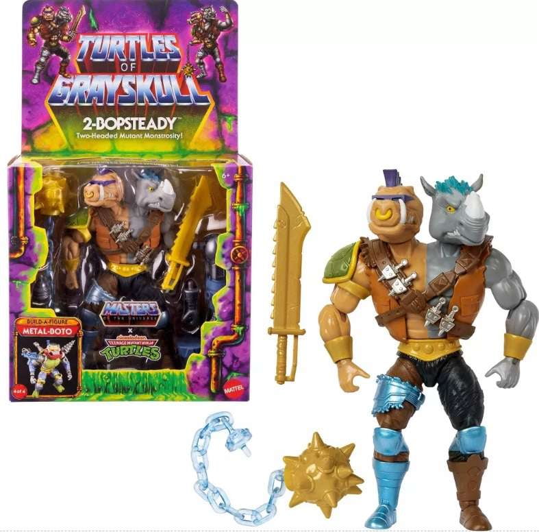 Treasure Isle  Top Rocksteady❗️レア‼️ Masters of the Universe Origins 2-Bopsteady Action Figure