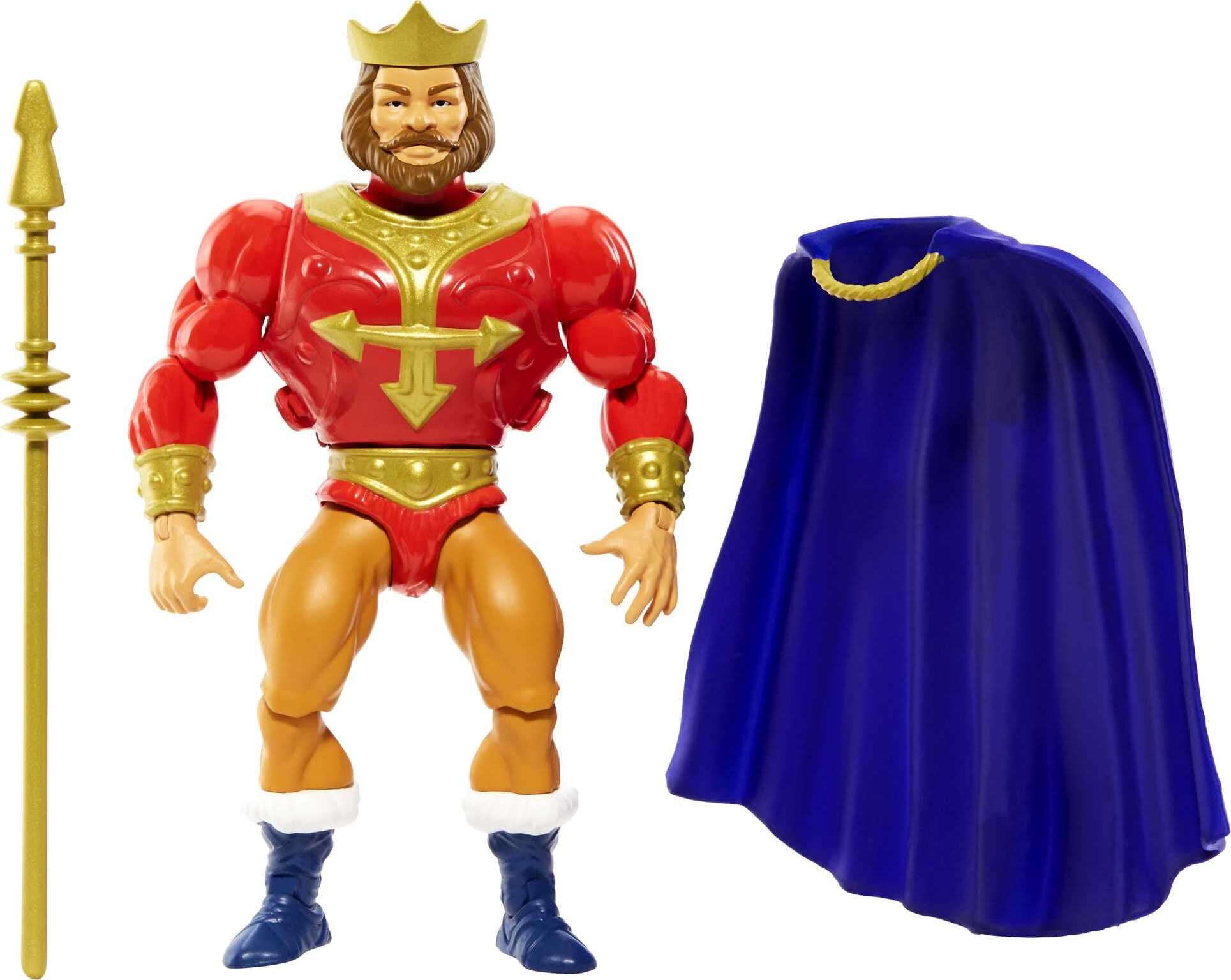 Masters of the Universe Origins 5.5-in Action Figure Assortment, Battle Figures for Storytelling Play and Display
