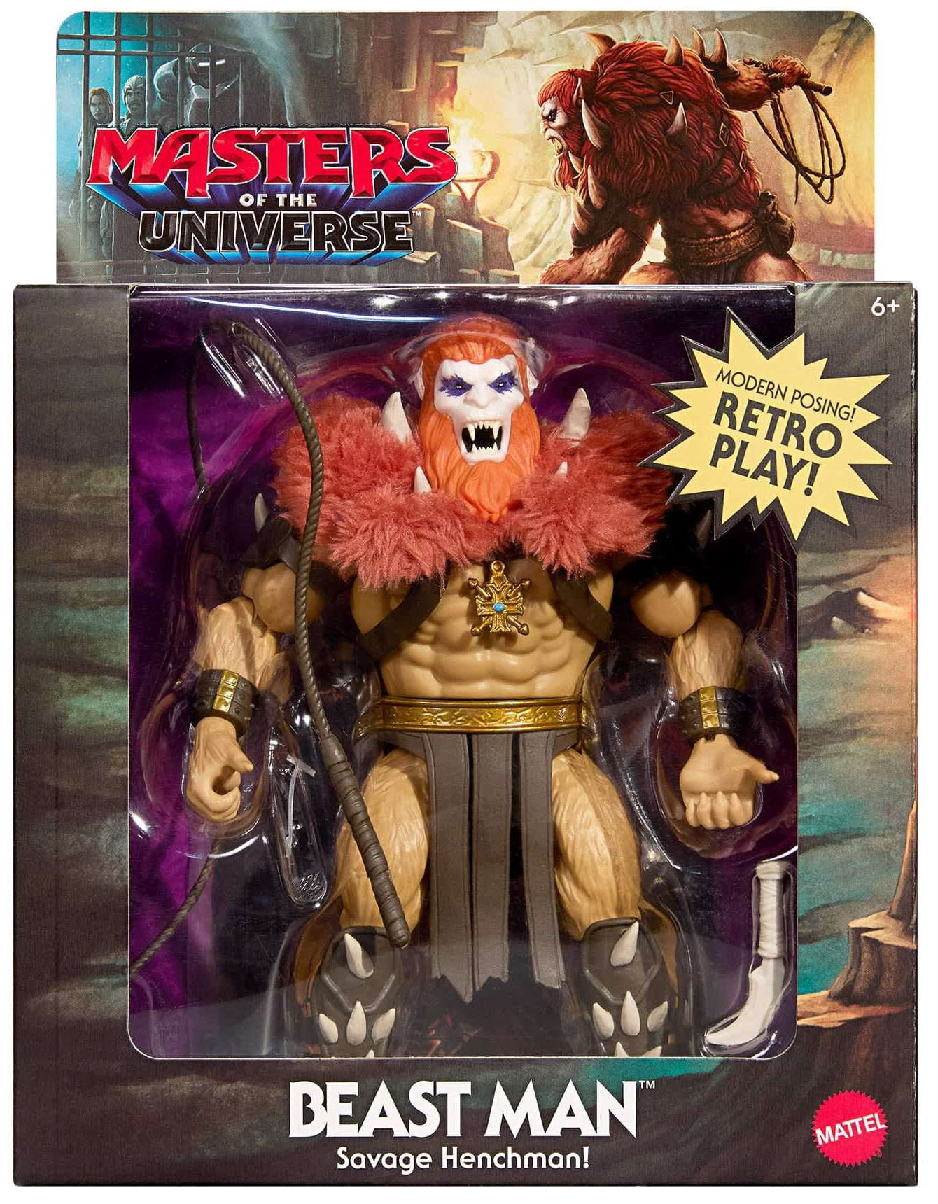 MASTERS OF THE UNIVERSE BEAST MAN 未開封 Masters of the Universe Origins Beast Man Deluxe Action Figure