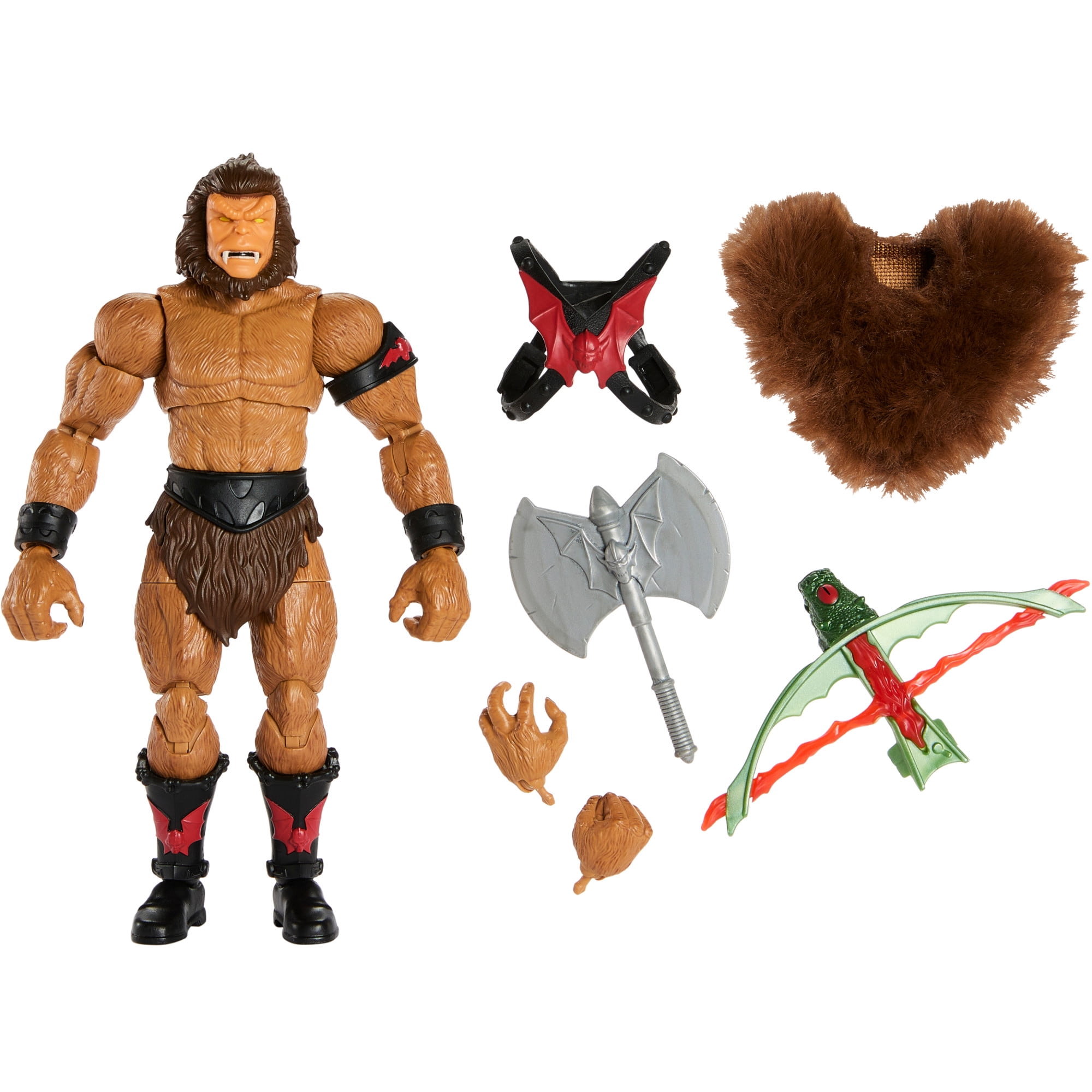 Masters of the Universe Origins Grizzlor Action Figure, 7-in Collectible Superhero Toys