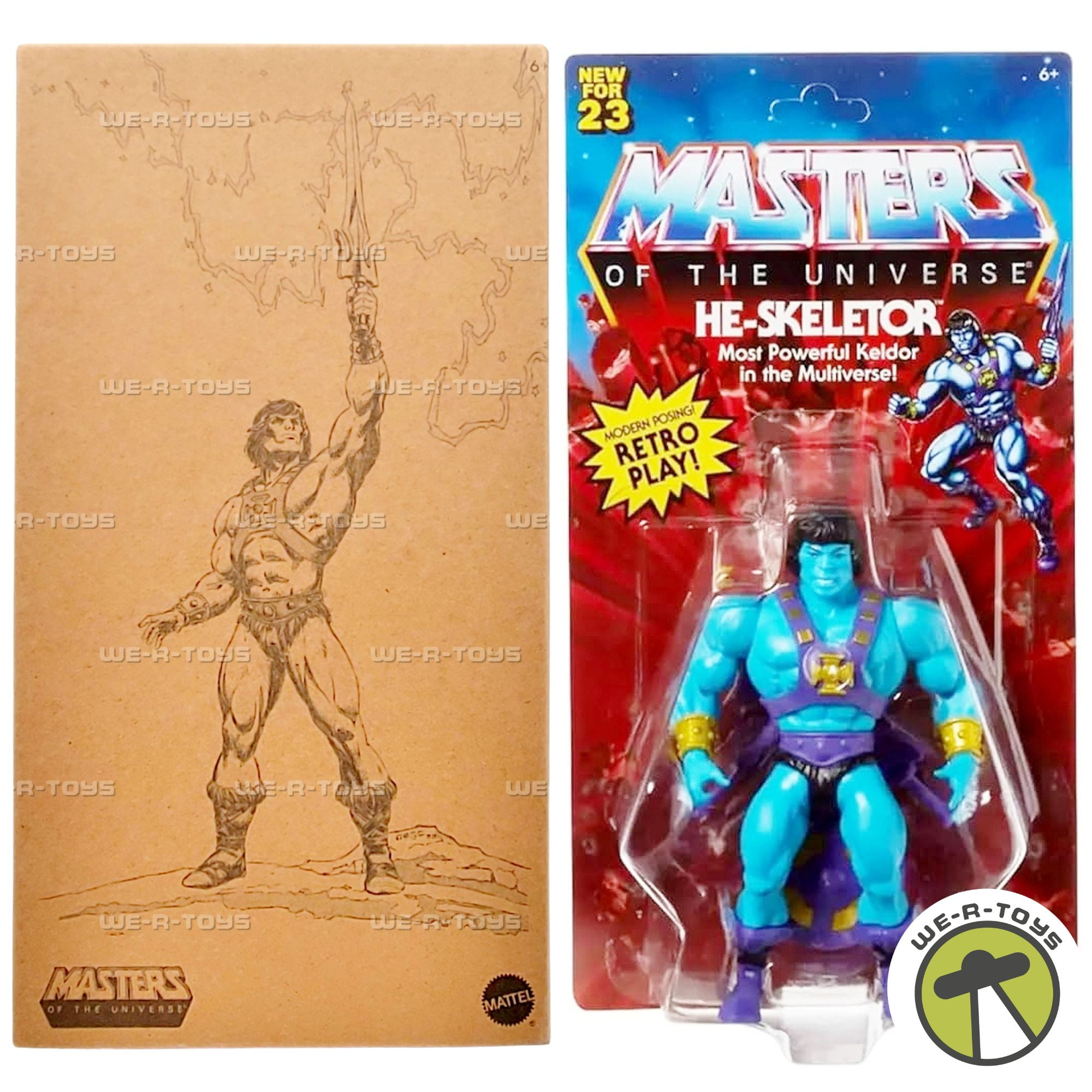 MASTERS OF THE Universe Origins He-man 5.5 Action Figure 2020 Retro