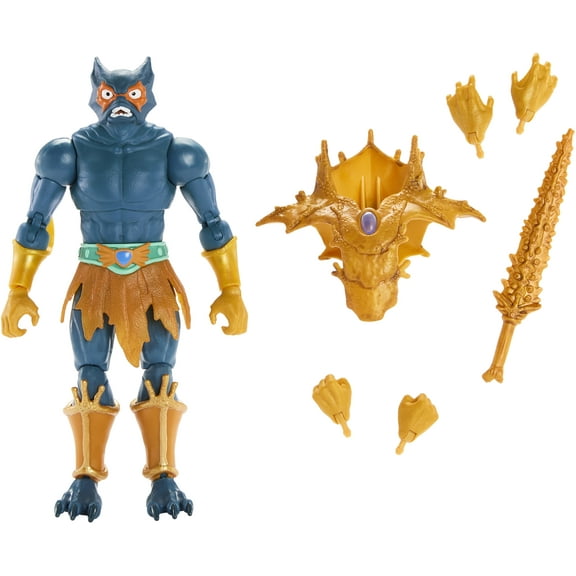 Masters of the Universe Origins Mer-Man Action Figure, 7-in Collectible Superhero Toys