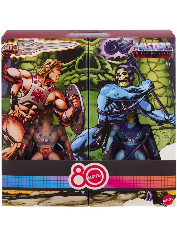 Masters of the Universe Origins Retro He-Man & Skeletor Action Figure 2-Pack