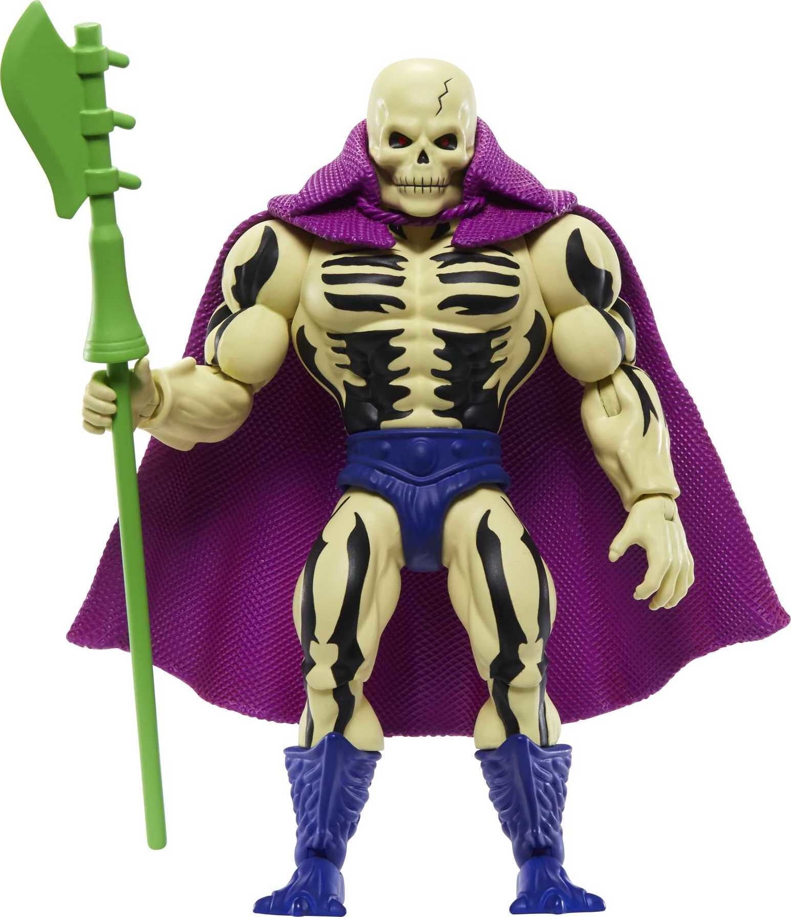 Masters of the Universe Origins Scare Glow 5.5-In Action Figure, Battle Figures for Storytelling Play and Display