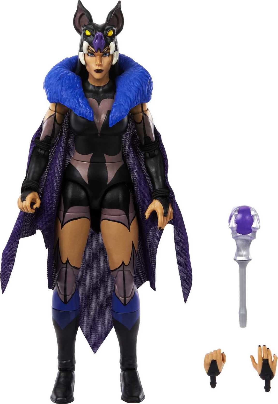 Masters of the Universe Origins Sorceress Evil-lyn Action Figure, 7-in Collectible Superhero Toys