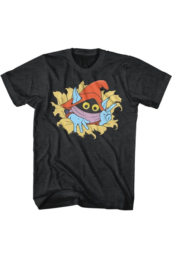 Masters of the Universe Orko Ripper Black Heather Adult T-Shirt