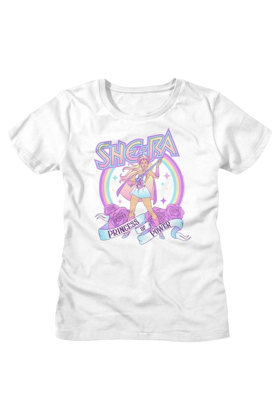 Masters of the Universe Pastel Goodness White Women's T-Shirt