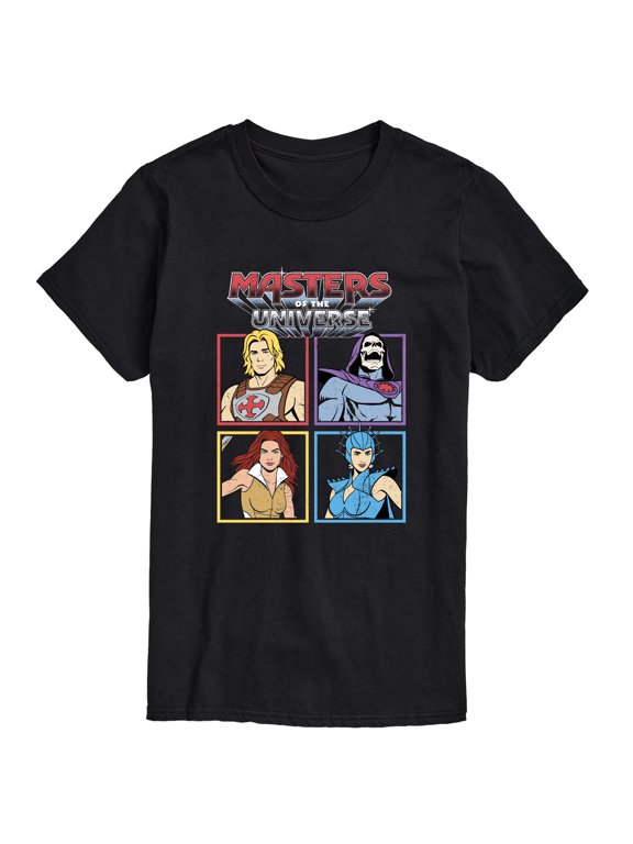 - Retro Character Squares Men's Short Sleeve Graphic T-Shirt