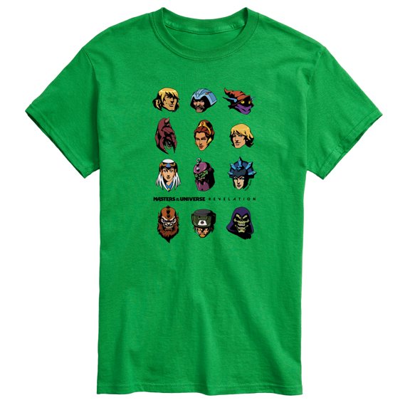 Masters of the Universe - Revelation Faces - Men's Short Sleeve Graphic T-Shirt