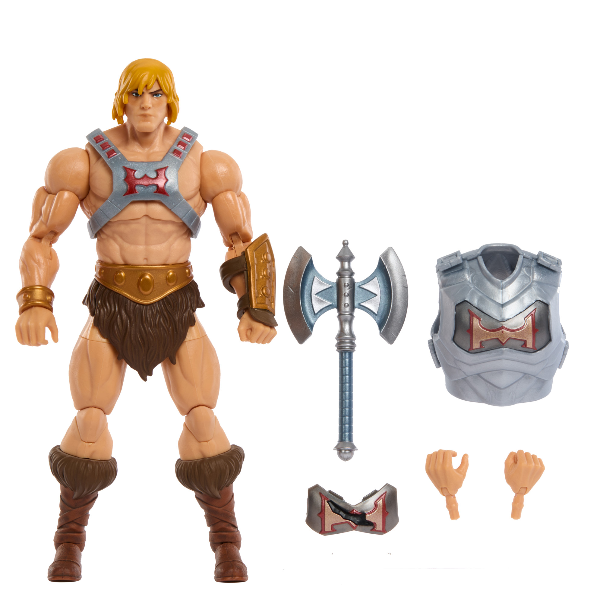 Masters of the Universe: Revolution Masterverse Battle Armor He-Man Action  Figure Toy - Walmart.com