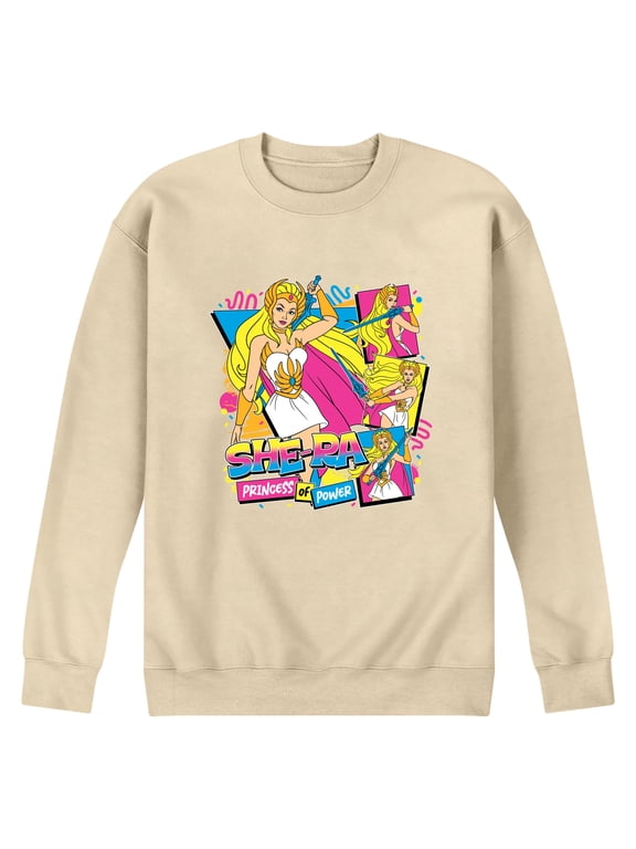 - She-Ra 80s Bootleg Men's Graphic Fleece Sweatshirt