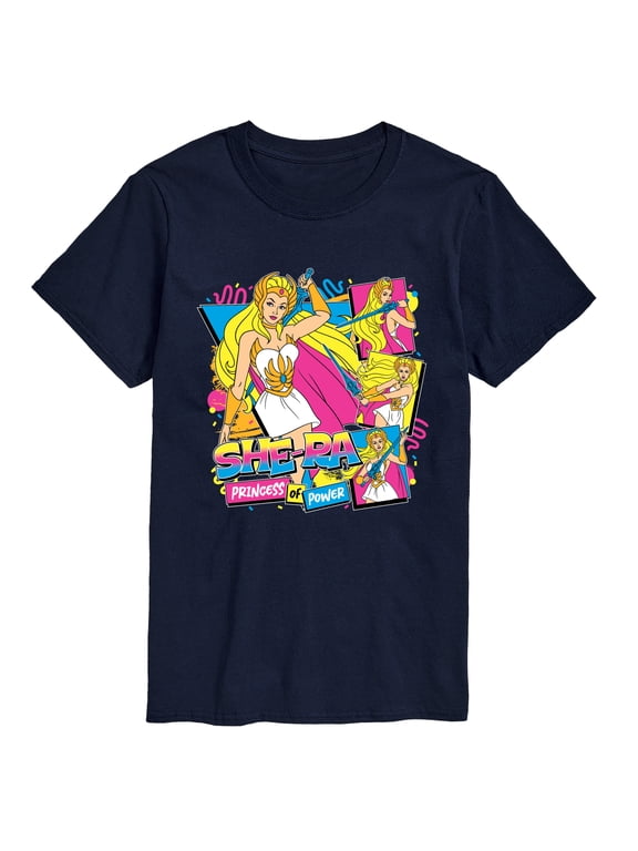 - She-Ra 80s Bootleg Men's Short Sleeve Graphic T-Shirt