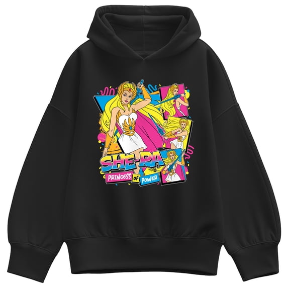 Masters of the Universe - She-Ra 80s Bootleg - Women's Oversized Fleece Hoodie Sweatshirt