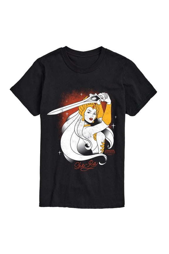 - She-Ra Portrait - Men's Short Sleeve Graphic T-Shirt