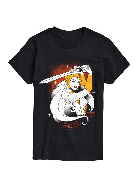 - She-Ra Portrait Men's Short Sleeve Graphic T-Shirt
