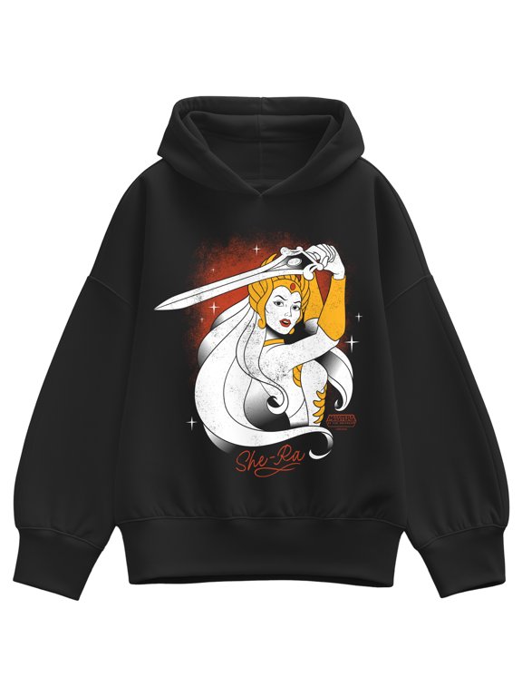 - She-Ra Portrait Women's Oversized Fleece Hoodie Sweatshirt