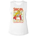 thumbnail image 1 of Masters of the Universe She-Ra Square White Women's Muscle Tank Top T-Shirt, 1 of 2