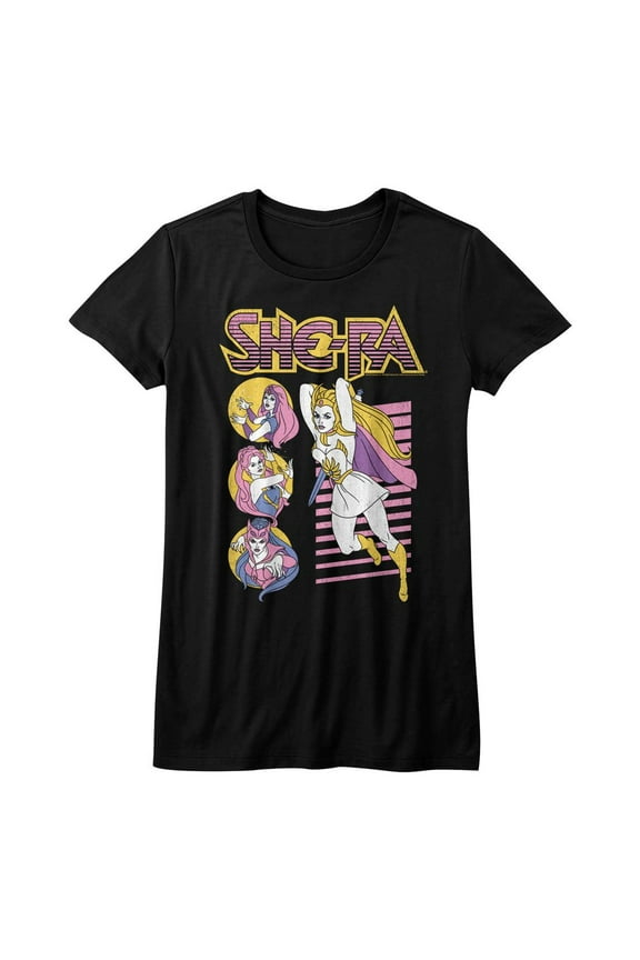 Masters of the Universe She Ra and Co Black Women's T-Shirt